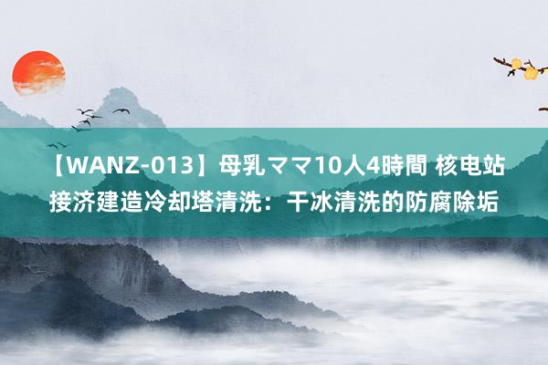 【WANZ-013】母乳ママ10人4時間 核电站接济建造冷却塔清洗：干冰清洗的防腐除垢