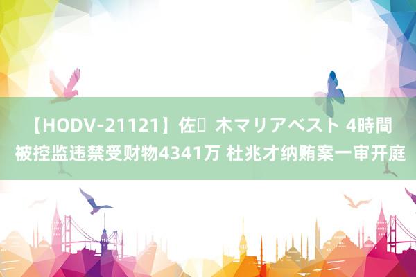 【HODV-21121】佐々木マリアベスト 4時間 被控监违禁受财物4341万 杜兆才纳贿案一审开庭